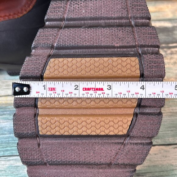 Sperry Winter Boots Mens Sz 10.5 Brown Leather Waterproof Rain Snow Lightweight - Picture 9 of 11